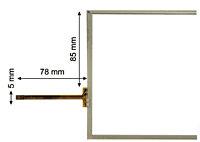 Touch Screen for Weintek MT6103iP HMI