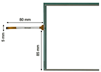 Touch Screen for Weintek MT6100i HMI Panel