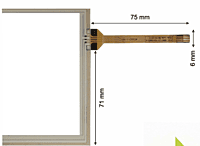 Touch Screen for Unitronics V570-57-