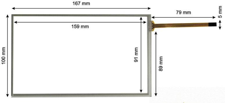 Touch Screen for Omron NB7W-TW01B