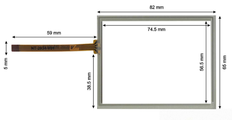 Touch Screen for Omron NB3Q-TW00B HMI