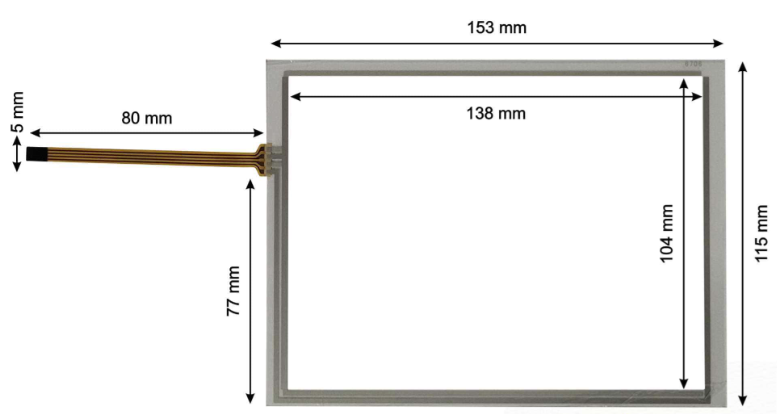 Touch Screen for Mitsubishi R57TB
