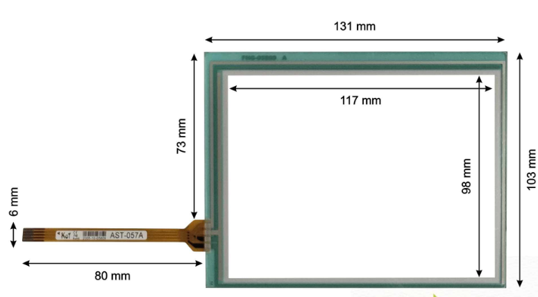 Touch Screen for Mitsubishi GT1455