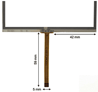 Touch Screen for Wecon LEVI430T HMI Operator