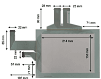 Touch Screen for Omron NS10-TV00B-V1 HMI