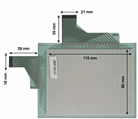 Touch Screen for Mitsubishi GT1055-QSBD HMI Operator Panel