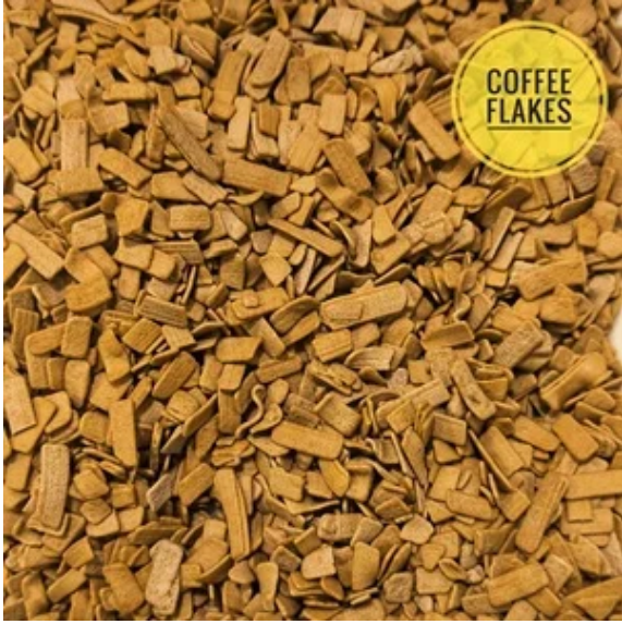 Coffee flakes