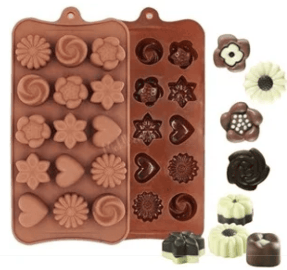 Silicon chocolate mould 002