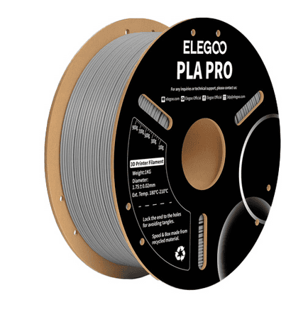PLA Pro filament 1kg spool Grey