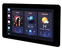 Waveshare ESP32-S3 7" Touch Display Dev Board, 800×480, 5-point touch, WiFi & Bluetooth support.