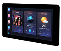 Waveshare ESP32-S3 7" Touch Display Dev Board, 800×480, 5-point touch, WiFi & Bluetooth support.