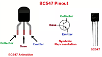 BC547 NPN DIP Transistor