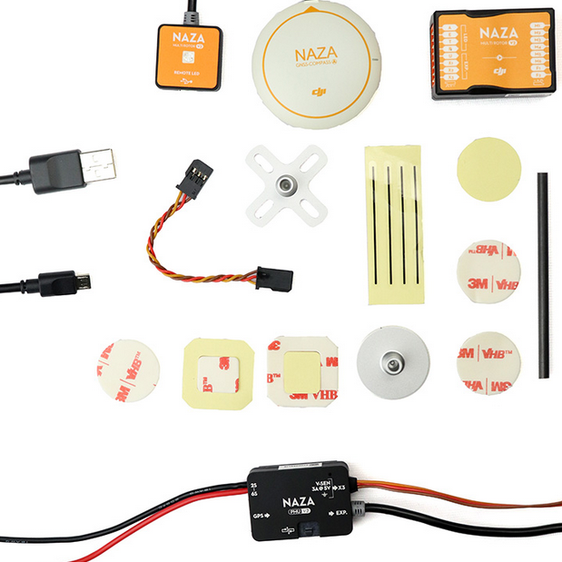 DJI NAZA M V2 Multirotor Autopilot Controller set with GPS