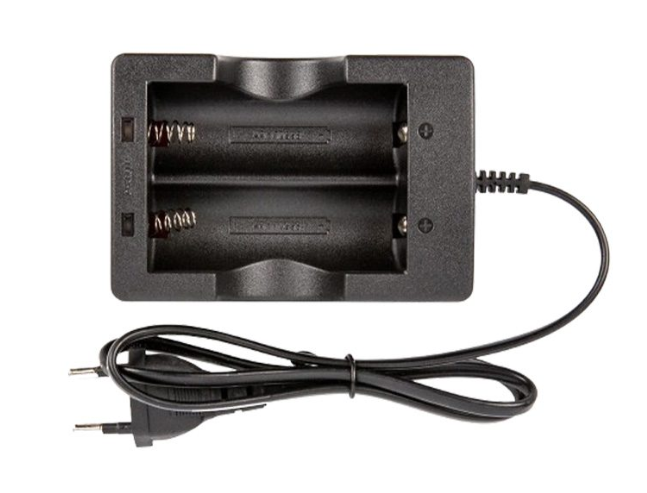 Charger For 18650 14500 16430 Rechargeable Li-Ion Battery (ACEBOTT EU Plug Dual)