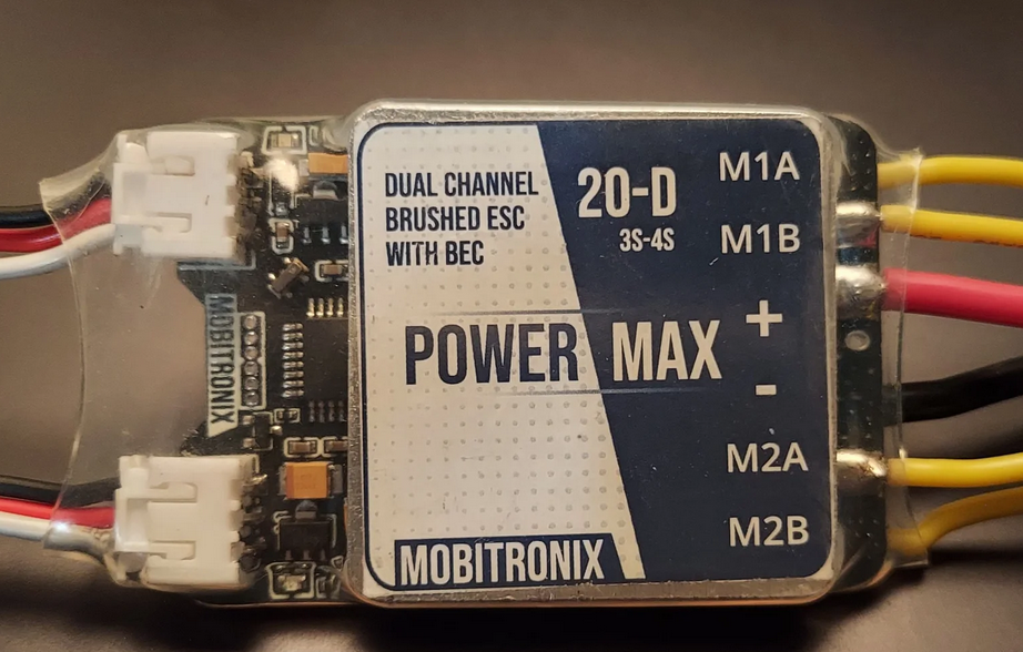 PowerMax 20-D (Dual Channel Brushed ESC 20 Amp)