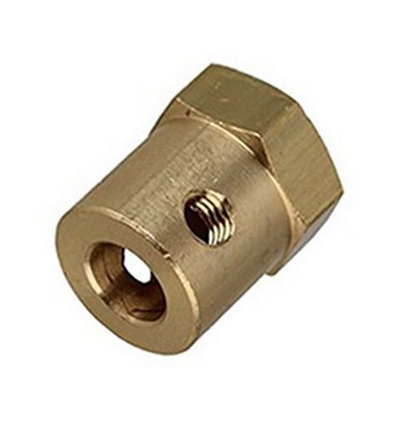 Coupling for Robot Smart Car Wheel 18mm Length 6 MM