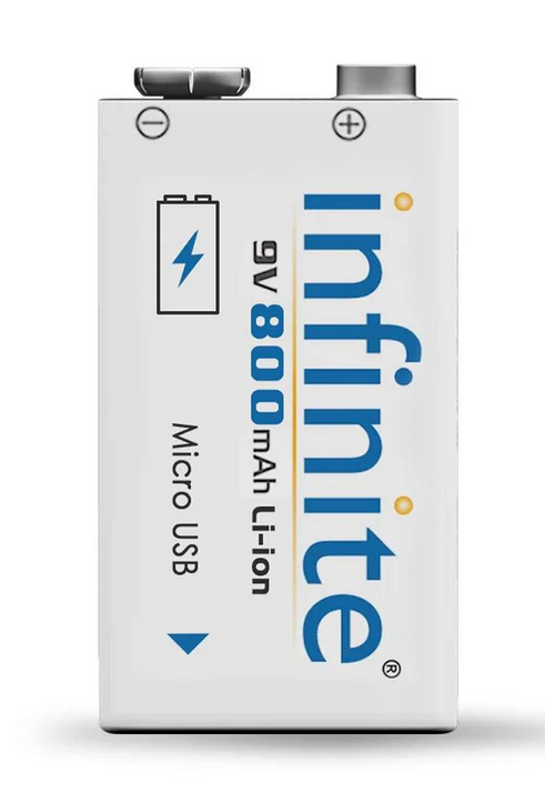 Rechargeable Battery 9V 800 maH