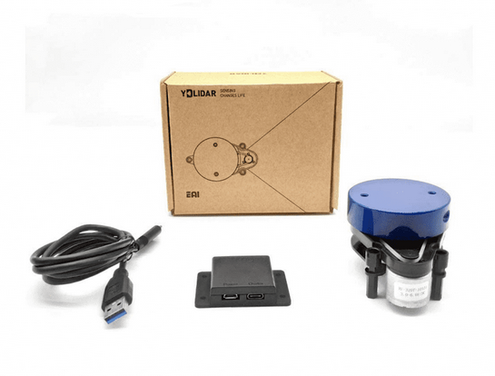 YDLIDAR X2 2D LiDAR Sensor – 360° Scanning, 8m Distance, ROS Compatible