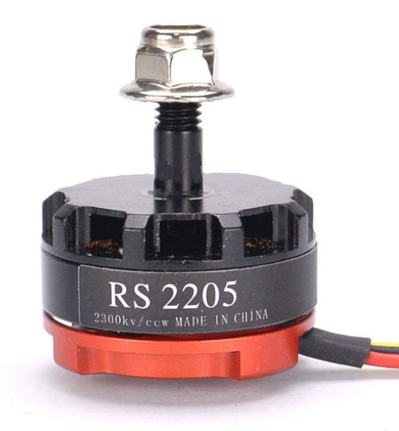 RS2205 2300KV Brushless DC Motor for QAV250 QAV300 Silver Cap (CCW Motor Rotation)