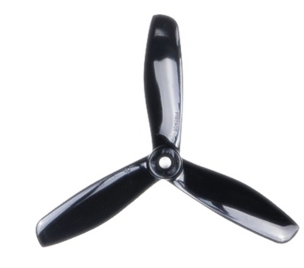 Pro-Range Propellers 5045(5X4.5) Tri Blade Bullnose Polycarbonate Black 2CW+2CCW-2pairs