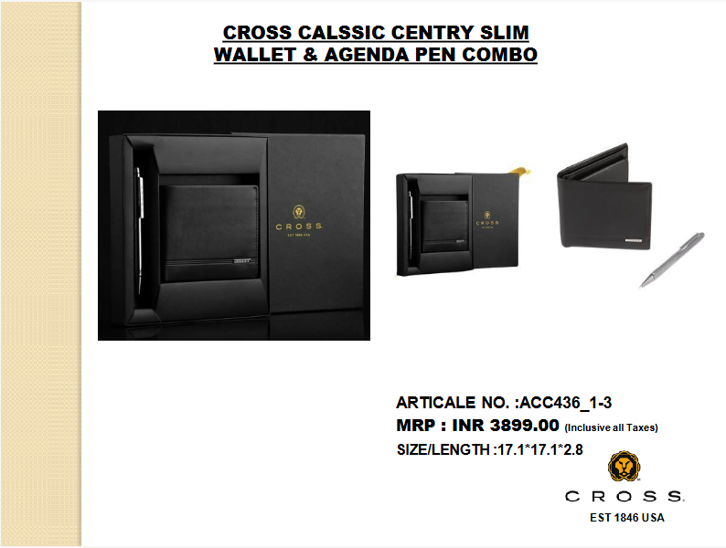 Gift combo set Cross