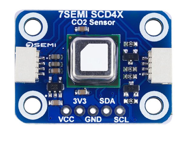 7Semi SCD41 High Accuracy CO2, Temperature and Humidity Sensor Breakout I2C