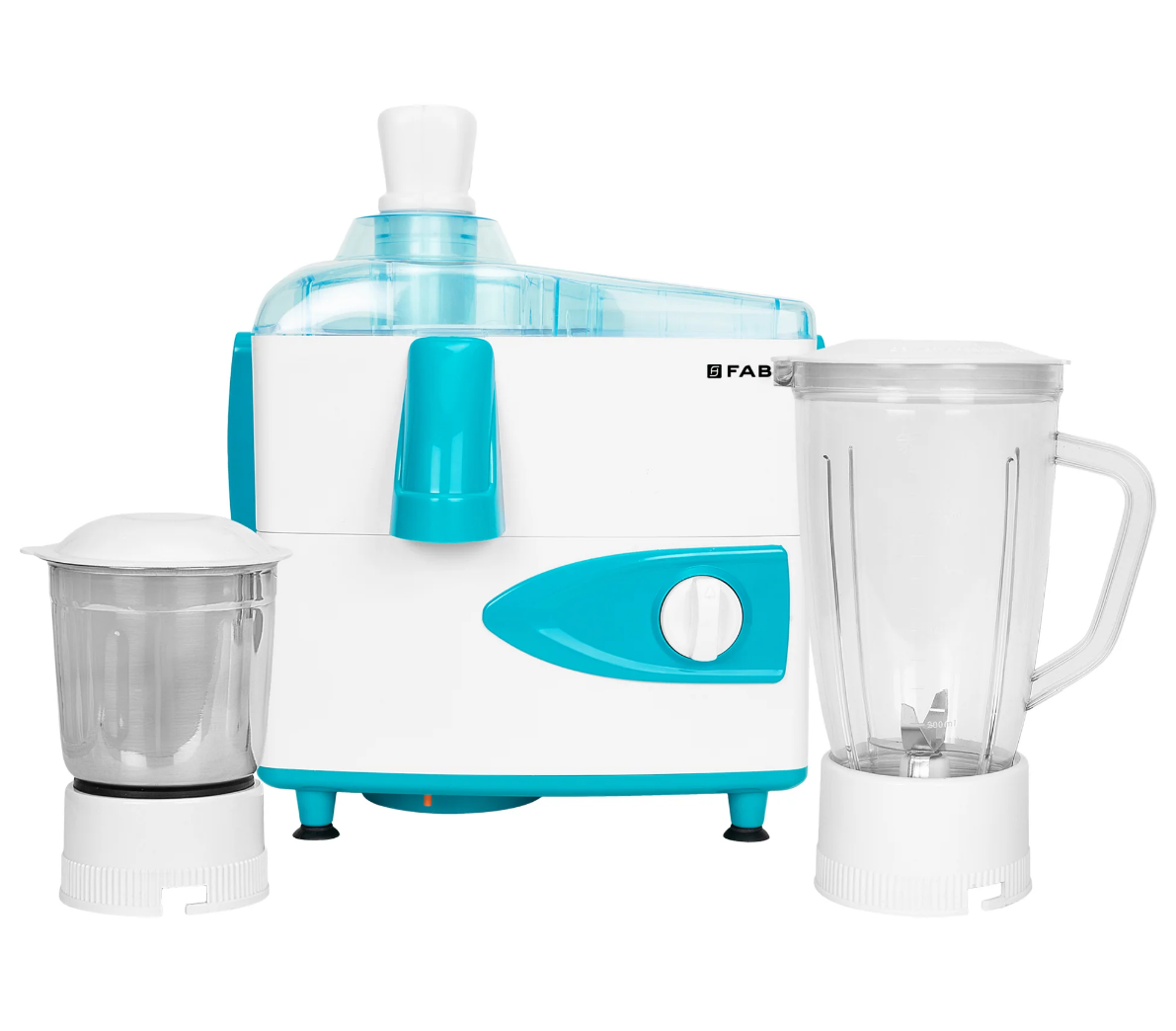 Faber 1000W Juicer Mixer Grinder with 3 Stainless Steel Jar+ 1 Fruit Filter FMG Candy Purple