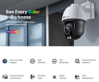 VIGI C540S 4MP Outdoor Color Pro Night Vision PT Network Camera