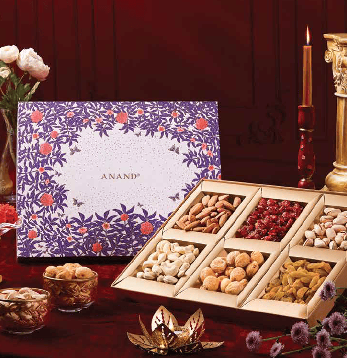 ANAND SHAAM  SITARA  450 GRM DRY FRUIT BOX