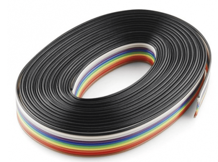 Multicolor Flat Ribbon Cable 10 wire per 1 meter