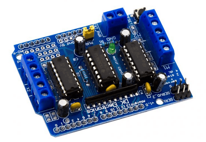 Motor Driver/Servo Shield for Arduino L293D