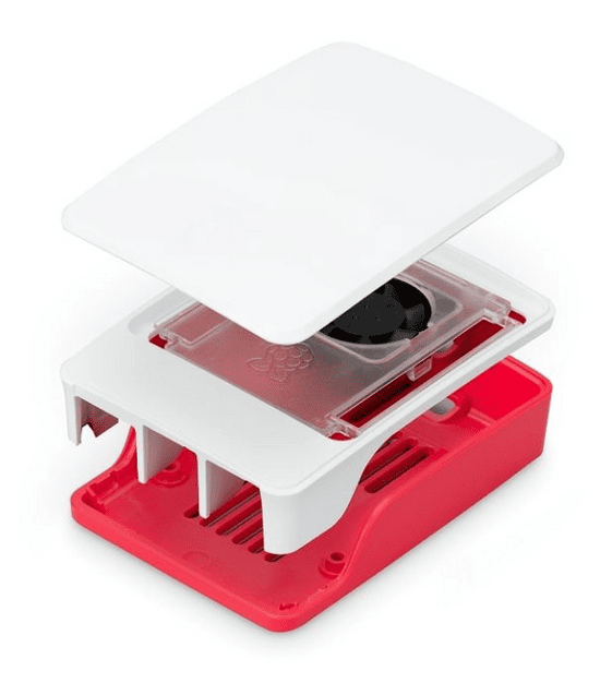 Official Raspberry Pi 5 Case Red-White