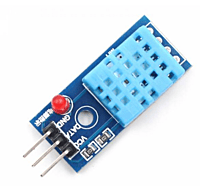 DHT11 Temperature And Humidity Sensor Module with LED