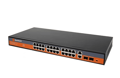 SY-2400P-4S-400W Unmanaged Ethernet PoE Switch 24GE + 2GE + 2SFP