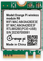 Orange Pi wireless module R6 Wi-Fi6+BT5.2