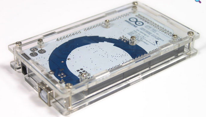 Transparent Acrylic Case Shell Enclosure Gloss Box For Arduino Mega 2560