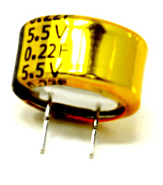 0.22F/5.5V Super Capacitor