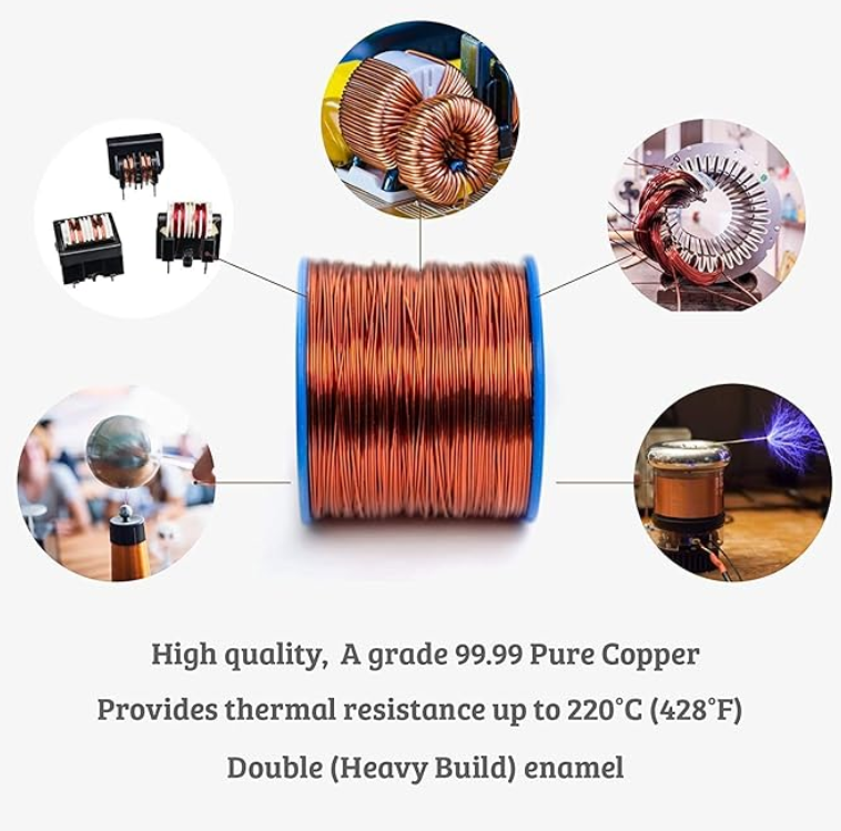 0.5 MM Copper Soldering Solder PPA Enamelled Repair Reel Wire