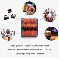 0.5 MM Copper Soldering Solder PPA Enamelled Repair Reel Wire