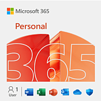Microsoft 365 Personal -1 TB of cloud storage - Advanced security - Innovative apps with AI