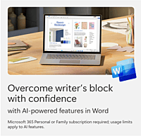 Microsoft 365 Personal -1 TB of cloud storage - Advanced security - Innovative apps with AI