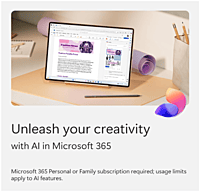 Microsoft 365 Personal -1 TB of cloud storage - Advanced security - Innovative apps with AI