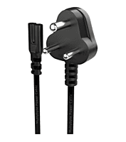 3 Pin to 2 Pin Power Cable 1M