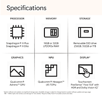 Microsoft New Surface Laptop (7th Edition) - Windows 11 Home Copilot + PC - 13.8”