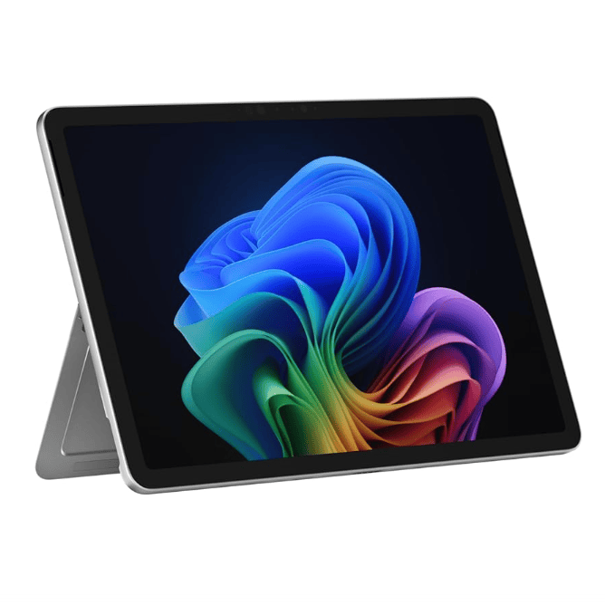 Microsoft New Surface Pro 12" - Windows 11 Home Copilot+ PC - LCD PixelSense Touchscreen - Qualcomm Snapdragon X Plus (8 Core) - 16GB RAM - 256GB SSD - Platinum - EP2-27654