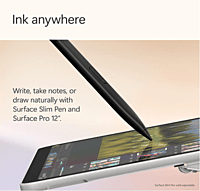 Microsoft New Surface Pro 12" - Windows 11 Home Copilot+ PC - LCD PixelSense Touchscreen - Qualcomm Snapdragon X Plus (8 Core) - 16GB RAM - 256GB SSD - Platinum - EP2-27654