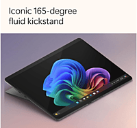Microsoft New Surface Pro (11th Edition) - Windows 11 Home Copilot + PC - 13” OLED PixelSense Touchscreen - Qualcomm Snapdragon X Elite (12 Core) - 16GB RAM - 512GB SSD - Black - ZIA-00031