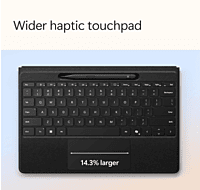 Microsoft Surface Pro 11 Keyboard with Slim Pen Black - EP2-01830