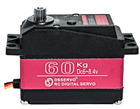 Ultra Torque Quarter Scale 60kgcm Metal Gear Servo Motor