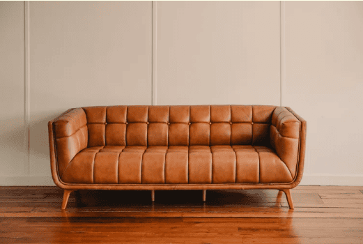 Crimson 3 seater sofa